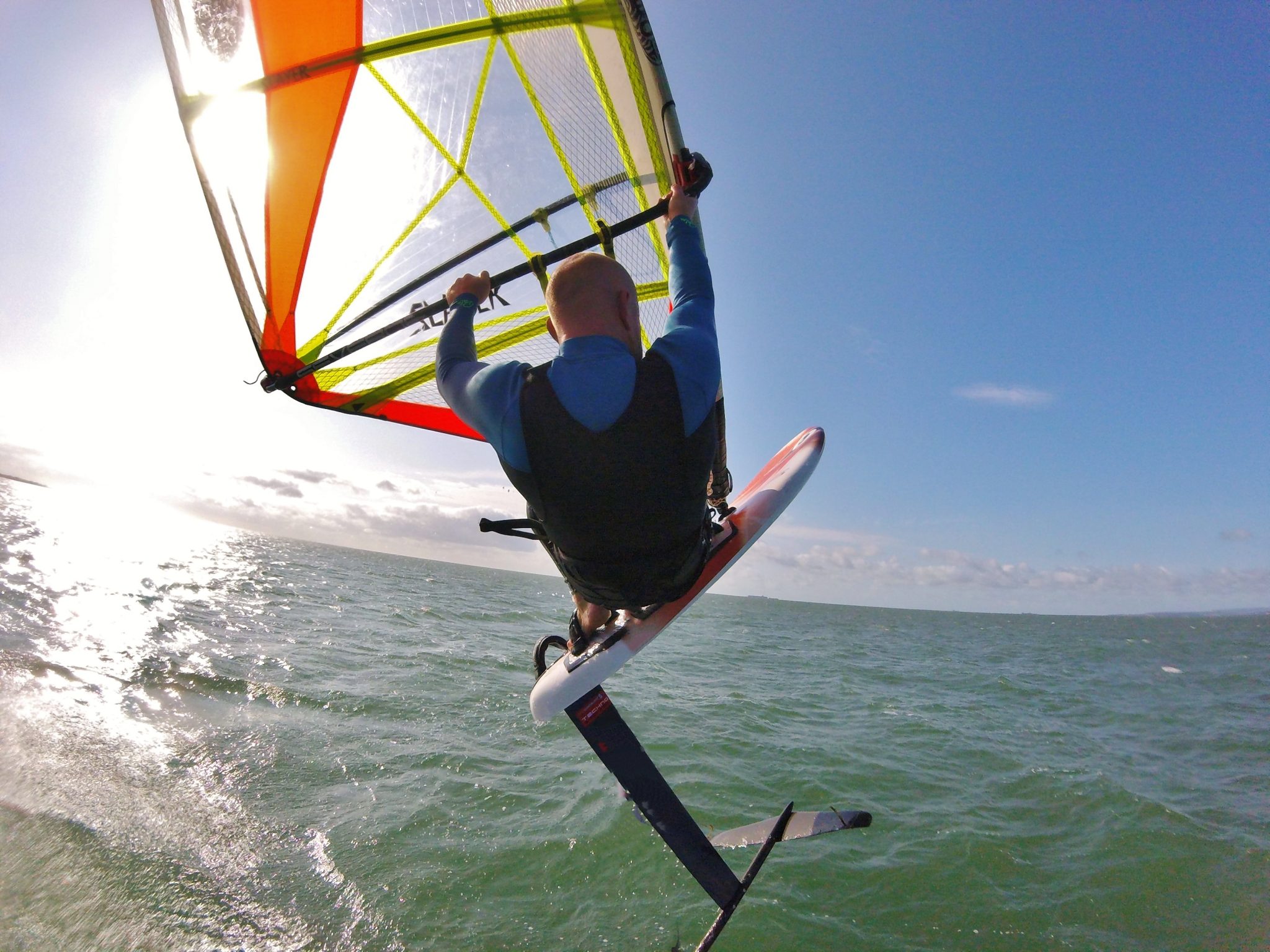 The Tahe Techno Wind Foil 130L: a great choice for windfoil coaching ...