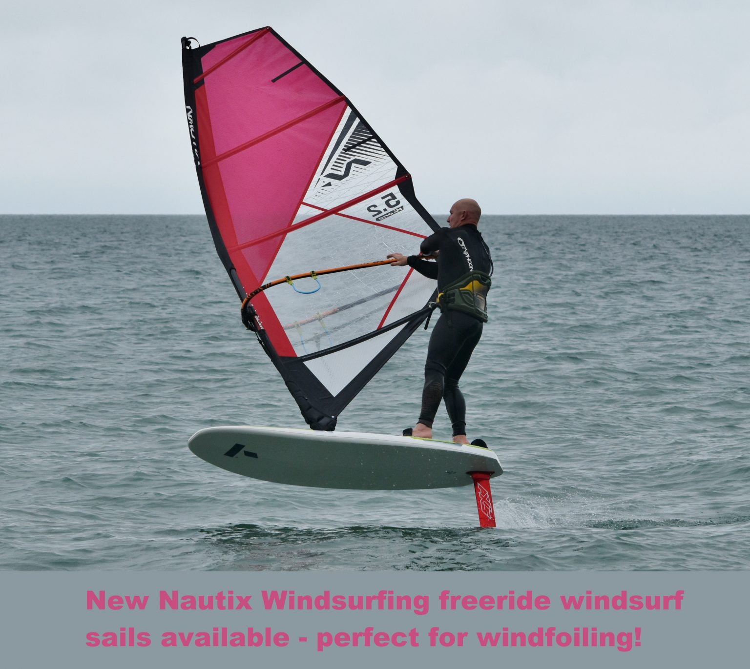 New Nautix Windsurfing freeride windsurf sails available perfect for