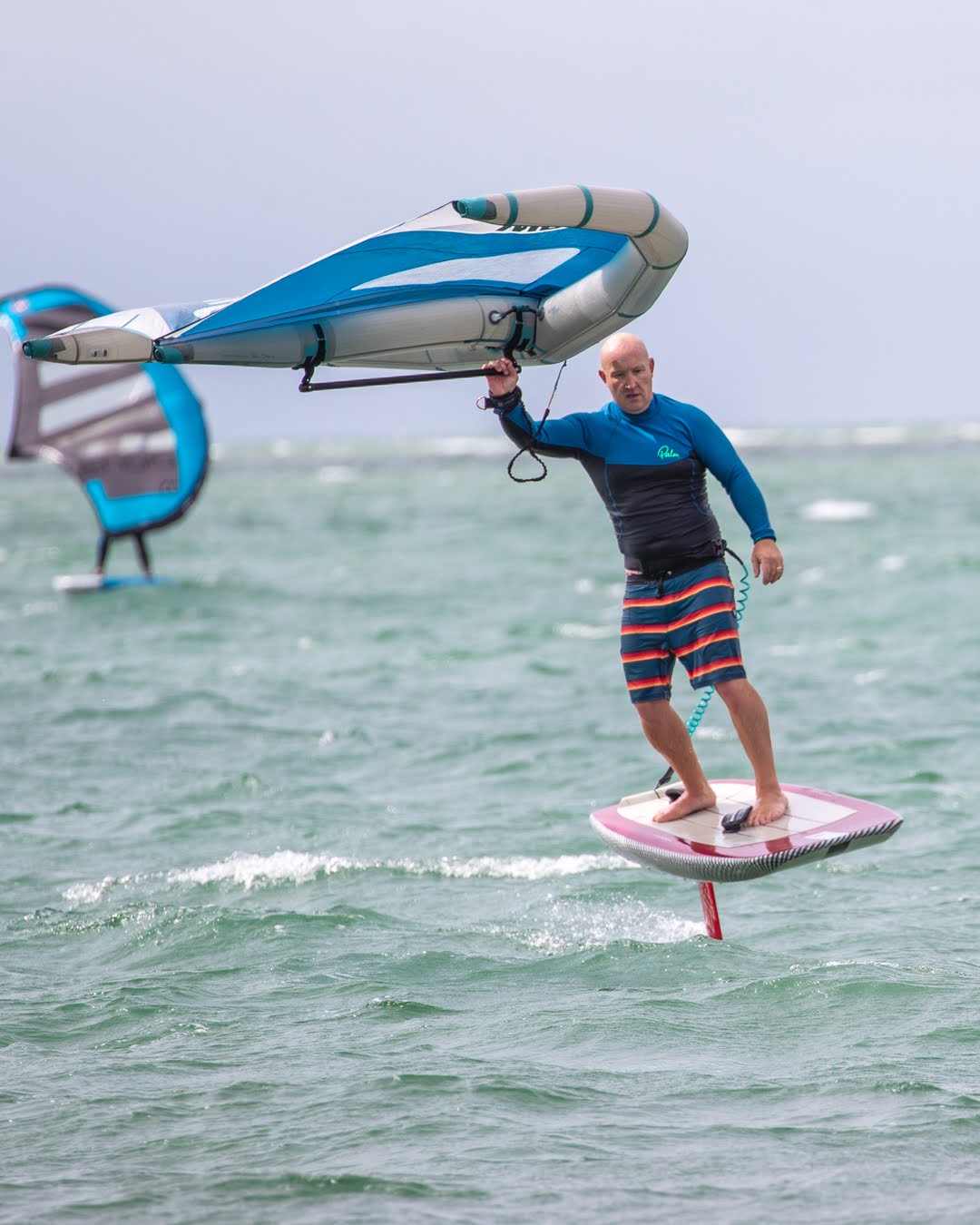 Wing foiling winter safety leashes. A reminder. Foil Shop