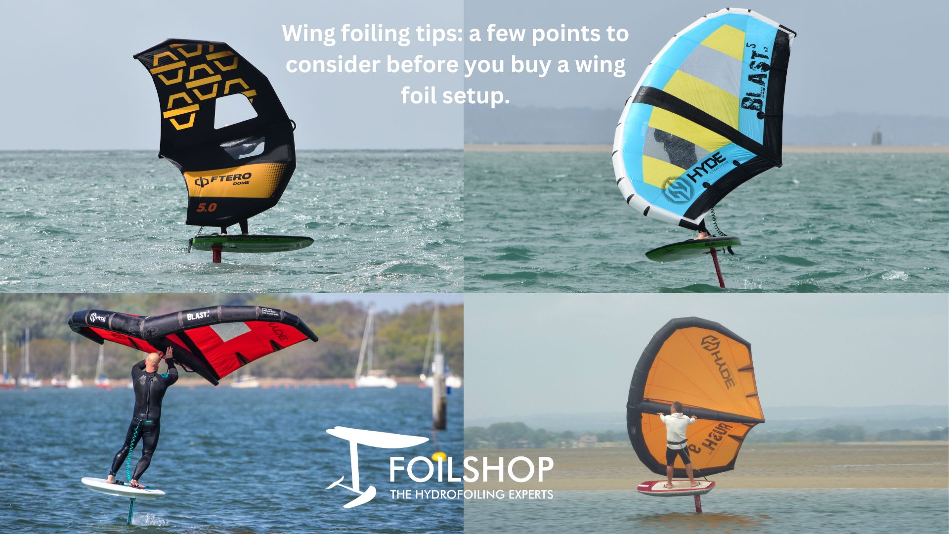 Wing foiling tips: points to consider before you buy a wing foil setup.